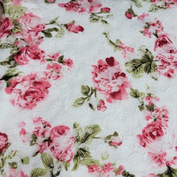 Lace Floral WetSeal Sun Dress - Picture 2 of 6